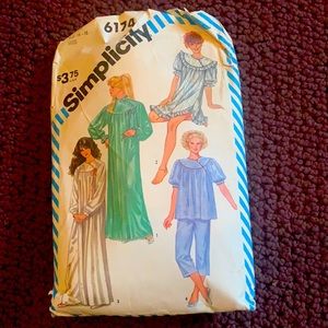 WomensVintage Simplicity Sewing pattern Loungewear